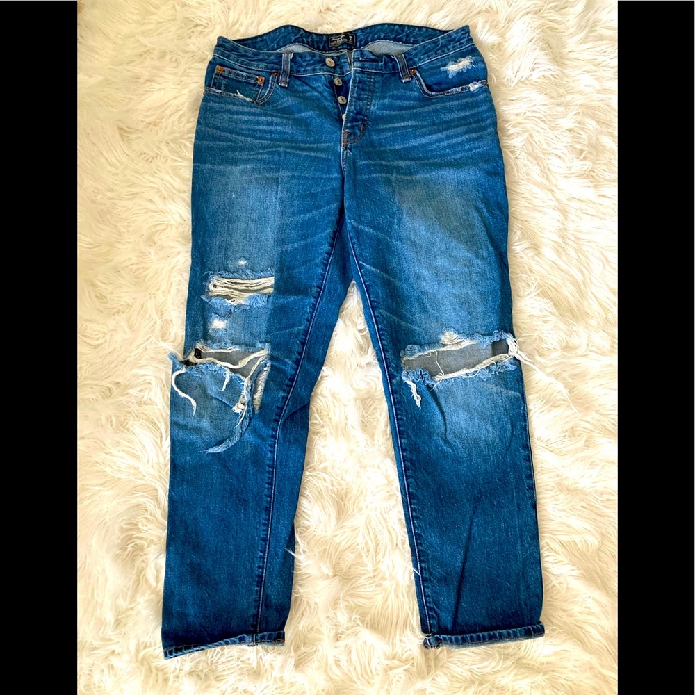 Abercrombie and Fitch slim boyfriend jean